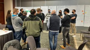 Strategy discussion at the off-site